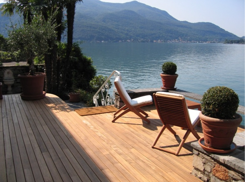 Террасная доска Vetedy со скрытой системой крепления Тик 20х96х800-2400